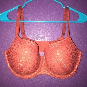 Red lace Victoria secret bra